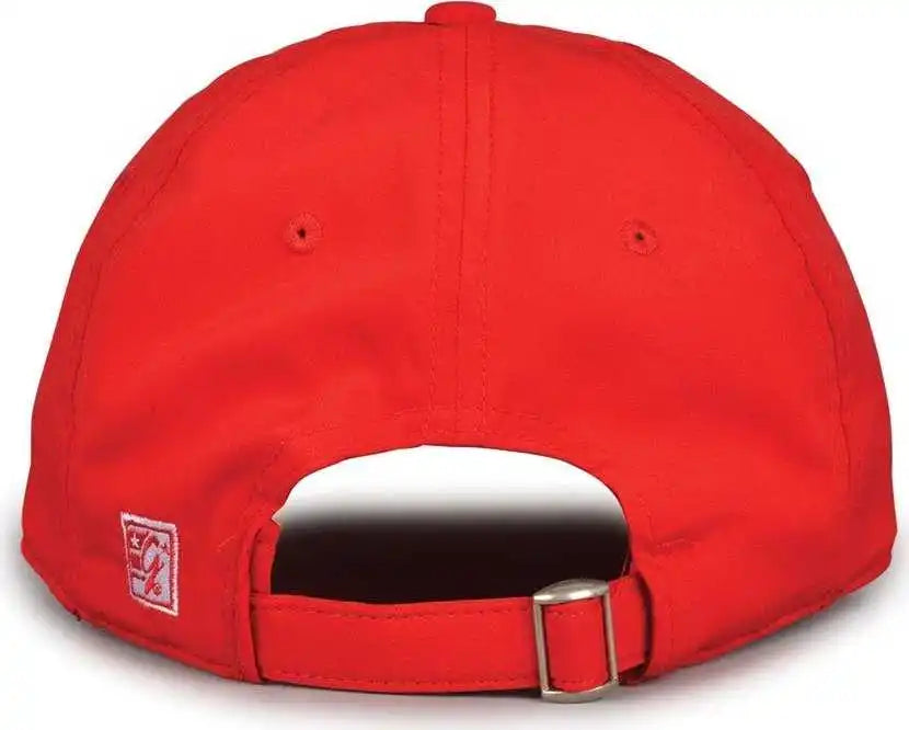 The Game Gb484 Low Profile Gamechanger Cap Red / one Size Fits Most