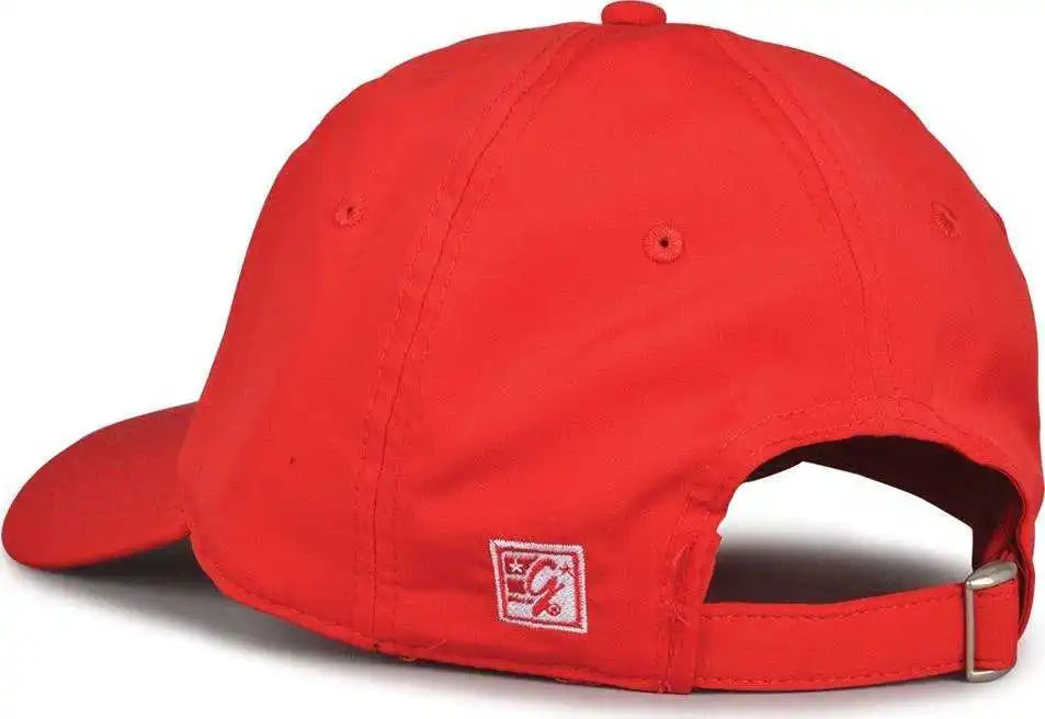 The Game Gb484 Low Profile Gamechanger Cap Red / one Size Fits Most