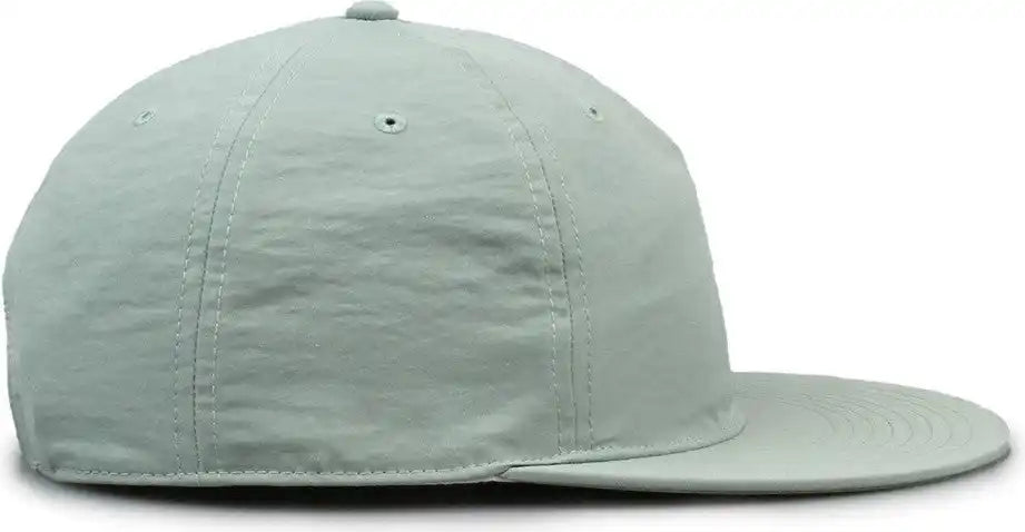 The Game Gb501 5 Panel Poly Snapback Cap Greenstone Green / Osfm