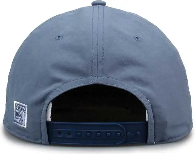 The Game Gb501 5 Panel Poly Snapback Cap - Marine
