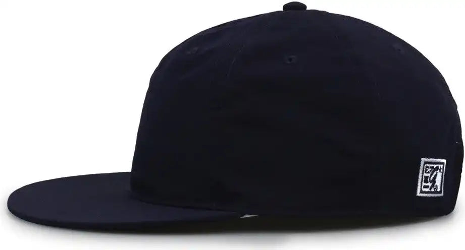 The Game Gb501 5 Panel Poly Snapback Cap Navy / Osfm