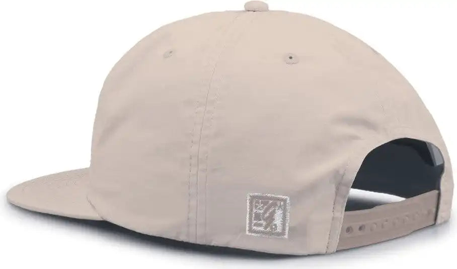 The Game Gb501 5 Panel Poly Snapback Cap Tan / Osfm