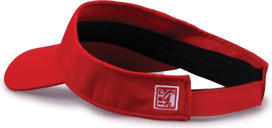 The Game Gb503 Cool Breeze Nylon Visor - Red