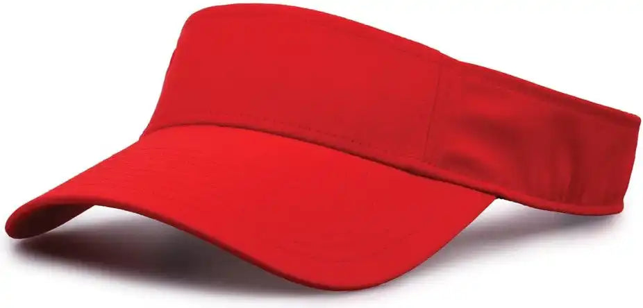 The Game Gb503 Cool Breeze Nylon Visor - Red - Osfm