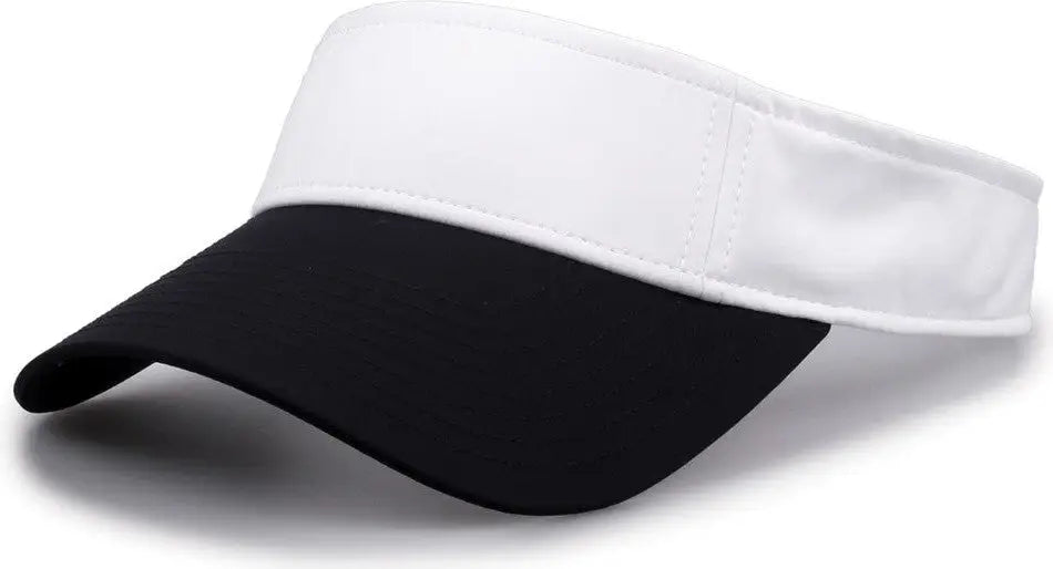 The Game Gb503 Cool Breeze Nylon Visor - White Black - Osfm