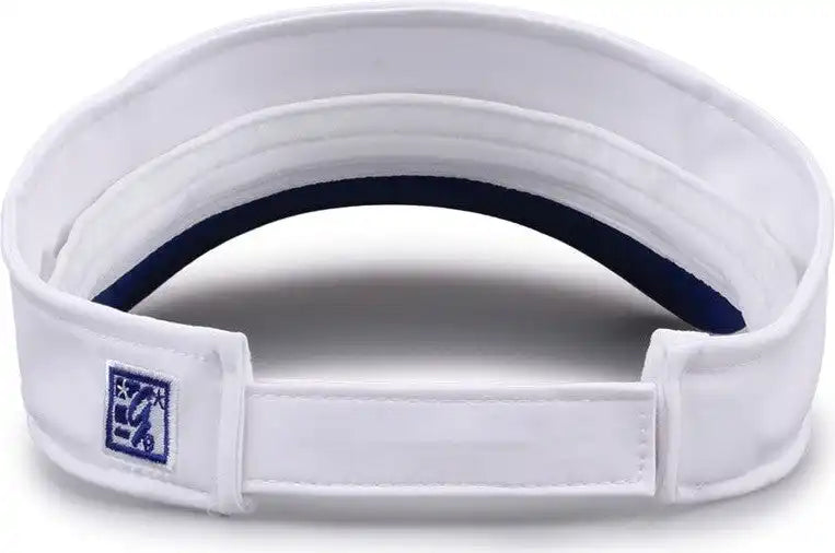 The Game Gb503 Cool Breeze Nylon Visor White Royal / Osfm