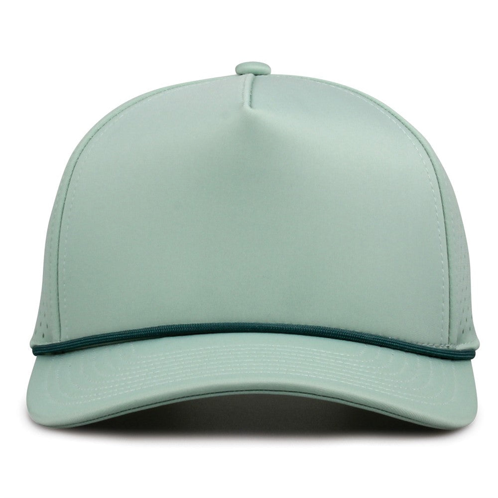 The Game Gb505r Neocool 5 Panel Snapback with Rope Cap - Avocado