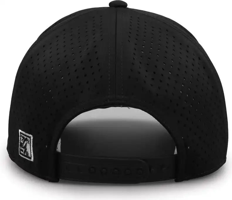 The Game Gb505r Neocool 5 Panel Snapback with Rope Cap Black White / Osfm
