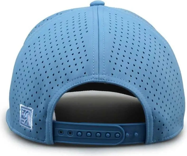 The Game Gb505r Neocool 5 Panel Snapback with Rope Cap - Columbia Blue Navy - Osfm