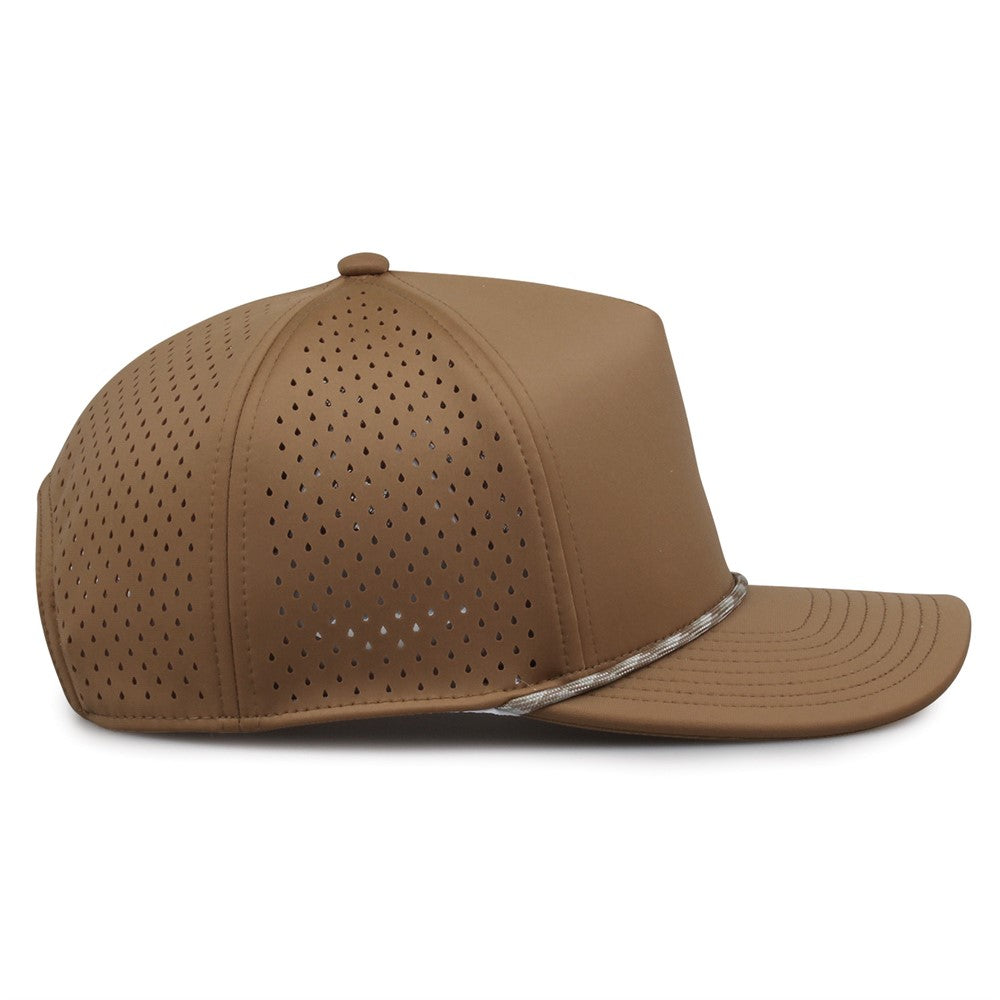The Game Gb505r Neocool 5 Panel Snapback with Rope Cap - Copper