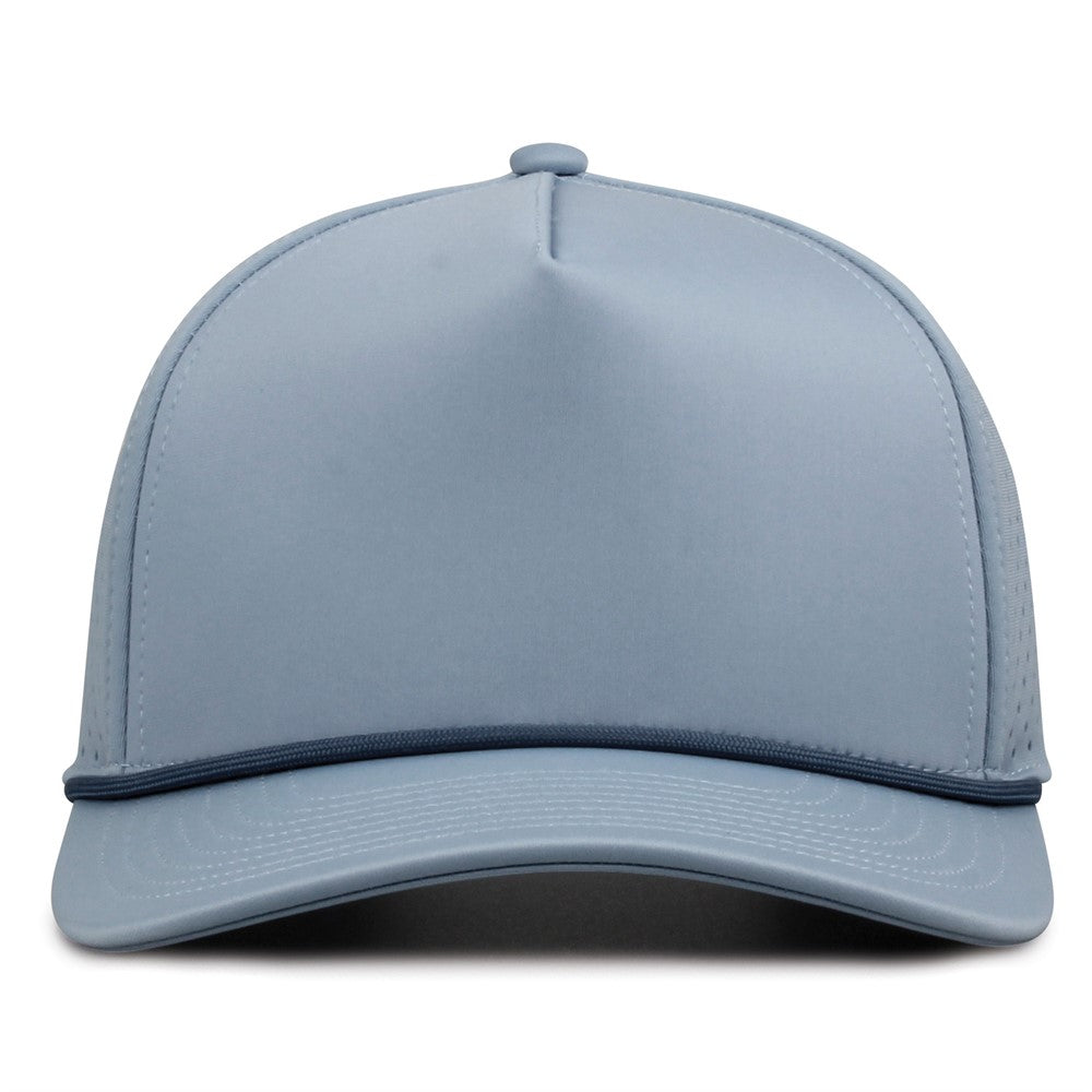 The Game Gb505r Neocool 5 Panel Snapback with Rope Cap - Dusty Blue