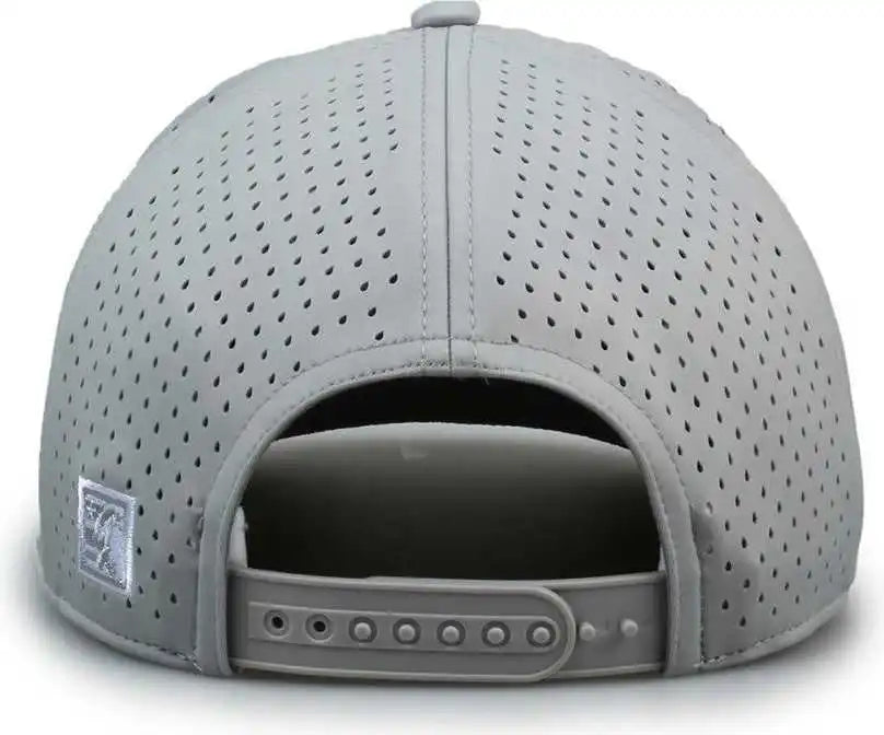 The Game Gb505r Neocool 5 Panel Snapback with Rope Cap Gray Navy / Osfm