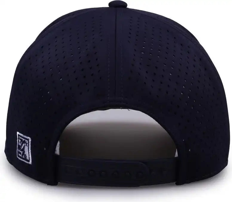 The Game Gb505r Neocool 5 Panel Snapback with Rope Cap Navy White / Osfm