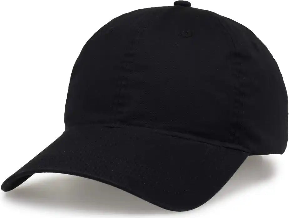 The Game Gb510 Ultralight Cotton Twill Cap - Black - 6 7/8’’ - 7 5/8’’