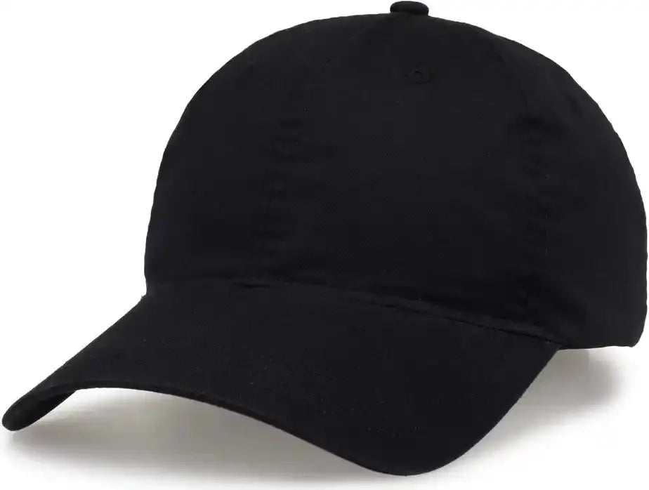 The Game Gb510 Ultralight Cotton Twill Cap - Black - 6 7/8’’ - 7 5/8’’