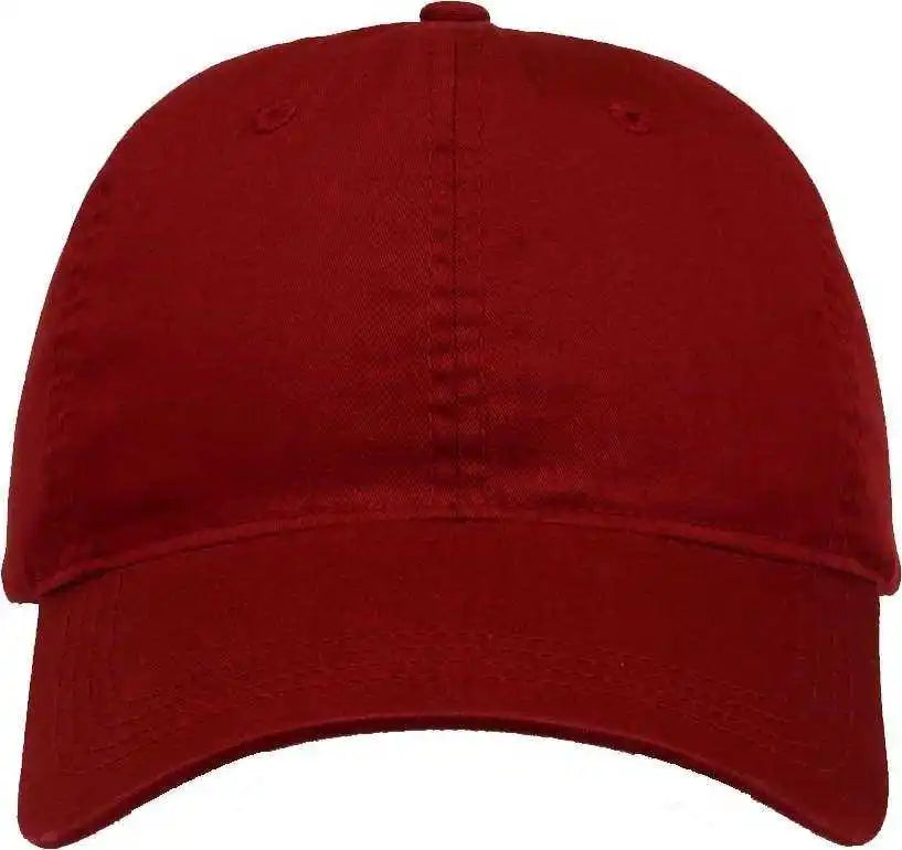 The Game Gb510 Ultralight Cotton Twill Cap - Brick - Cardinal / 6 7/8’’ - 7 5/8’’