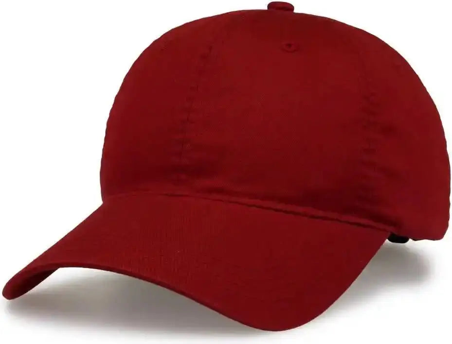 The Game Gb510 Ultralight Cotton Twill Cap - Brick - Cardinal / 6 7/8’’ - 7 5/8’’