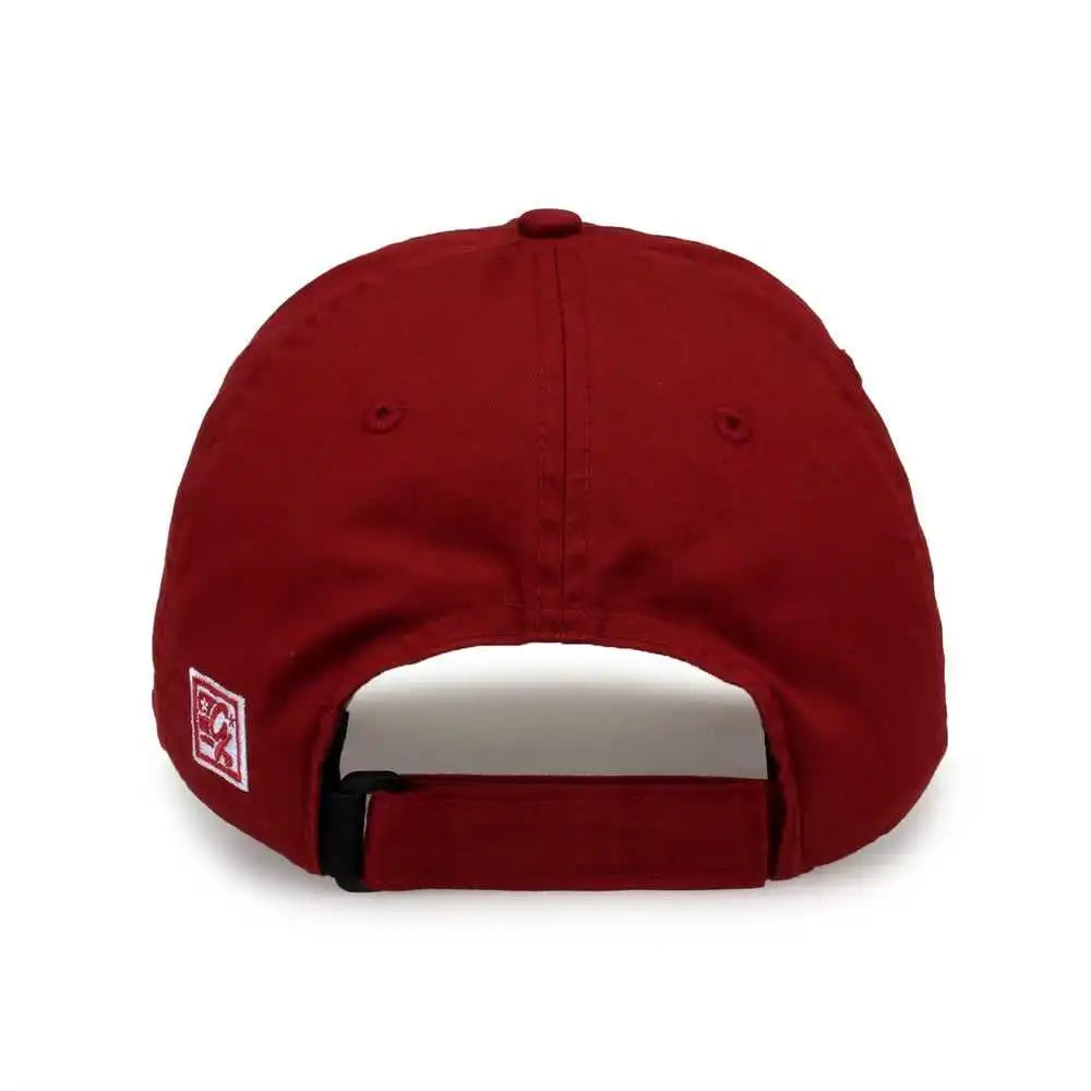 The Game Gb510 Ultralight Cotton Twill Cap Brick Cardinal / 6 7/8’’ 7 5/8’’