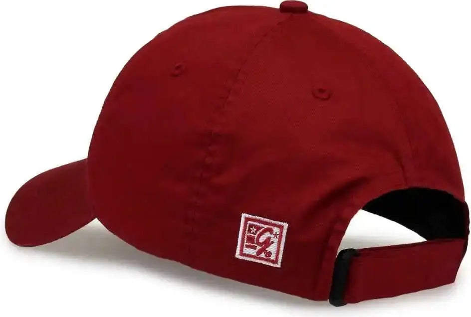 The Game Gb510 Ultralight Cotton Twill Cap - Brick