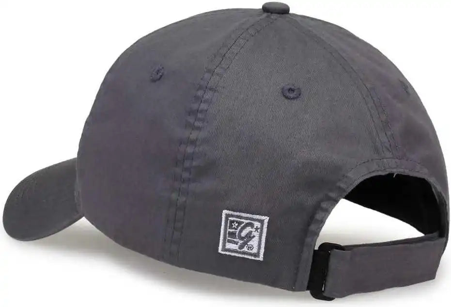 The Game Gb510 Ultralight Cotton Twill Cap Charcoal Dark Gray / 6 7/8’’ 7 5/8’’