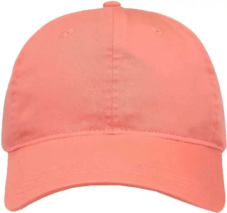 The Game Gb510 Ultralight Cotton Twill Cap - Melon - Coral / 6 7/8’’ - 7 5/8’’