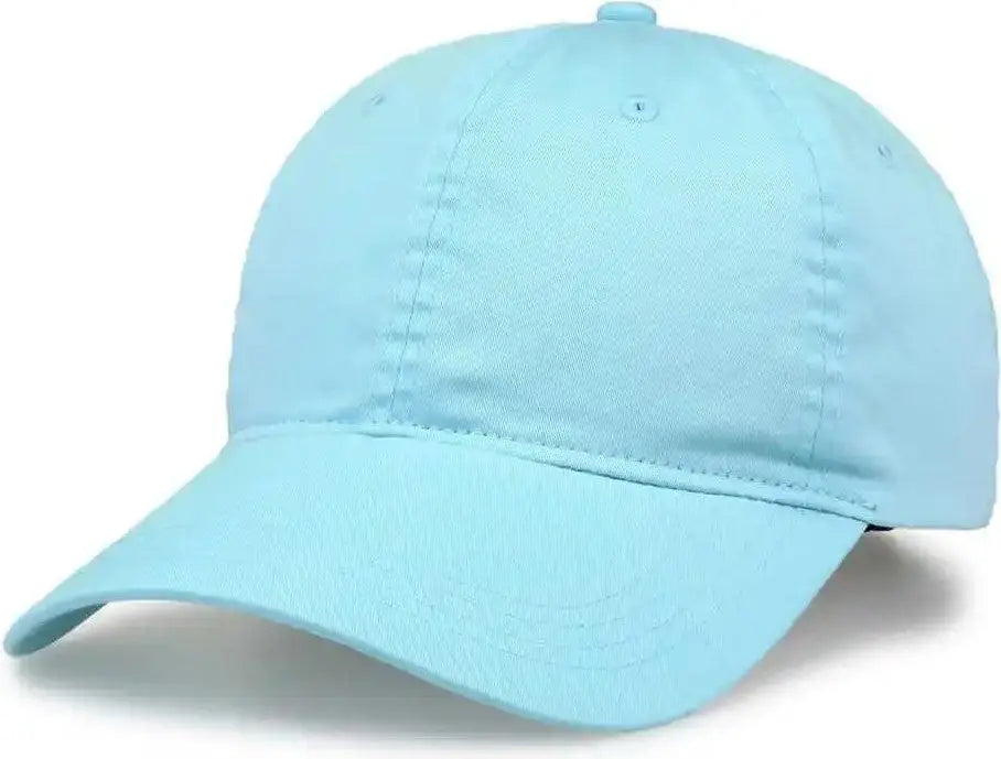 The Game Gb510 Ultralight Cotton Twill Cap - Sea Breeze - Columbia Blue / 6 7/8’’ - 7 5/8’’