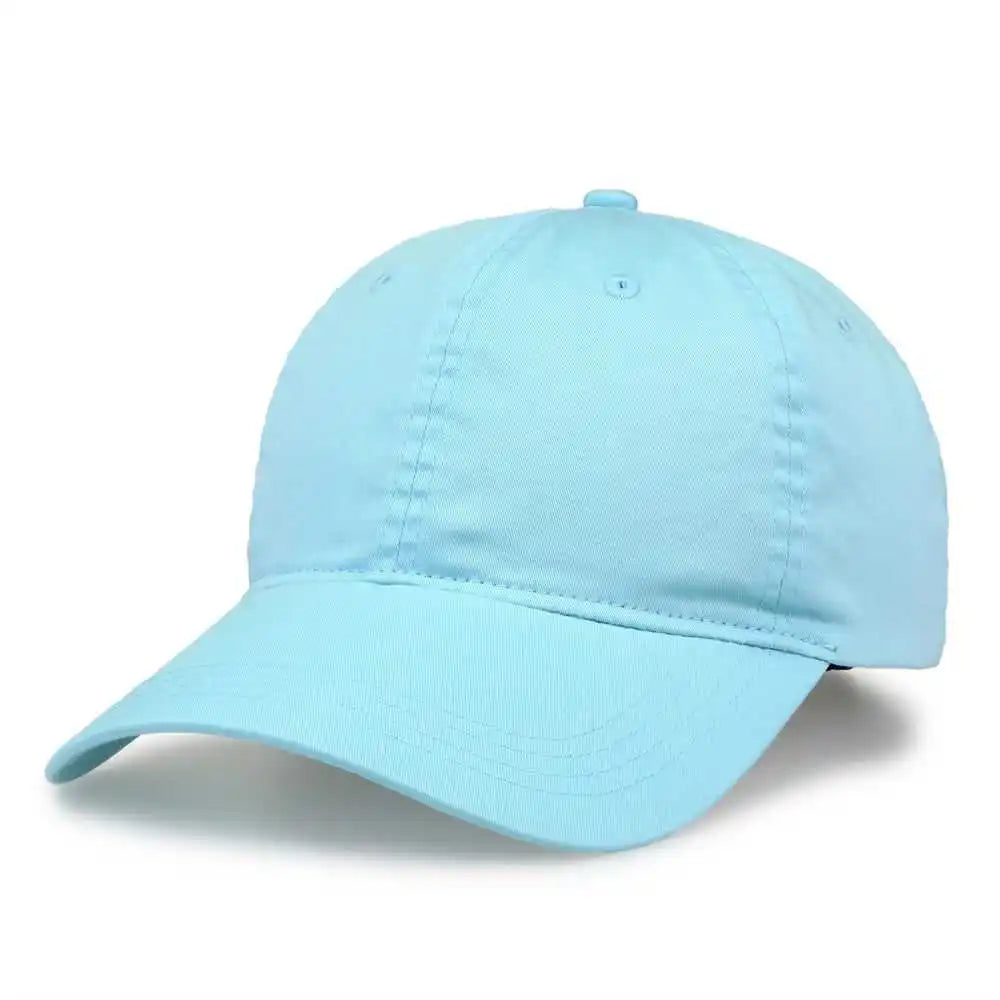 The Game Gb510 Ultralight Cotton Twill Cap - Sea Breeze - Columbia Blue / 6 7/8’’ - 7 5/8’’