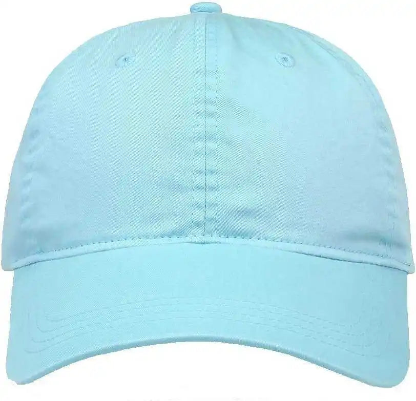 The Game Gb510 Ultralight Cotton Twill Cap - Sea Breeze - Columbia Blue / 6 7/8’’ - 7 5/8’’