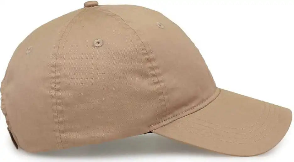 The Game Gb510 Ultralight Cotton Twill Cap Tan / 6 7/8’’ 7 5/8’’
