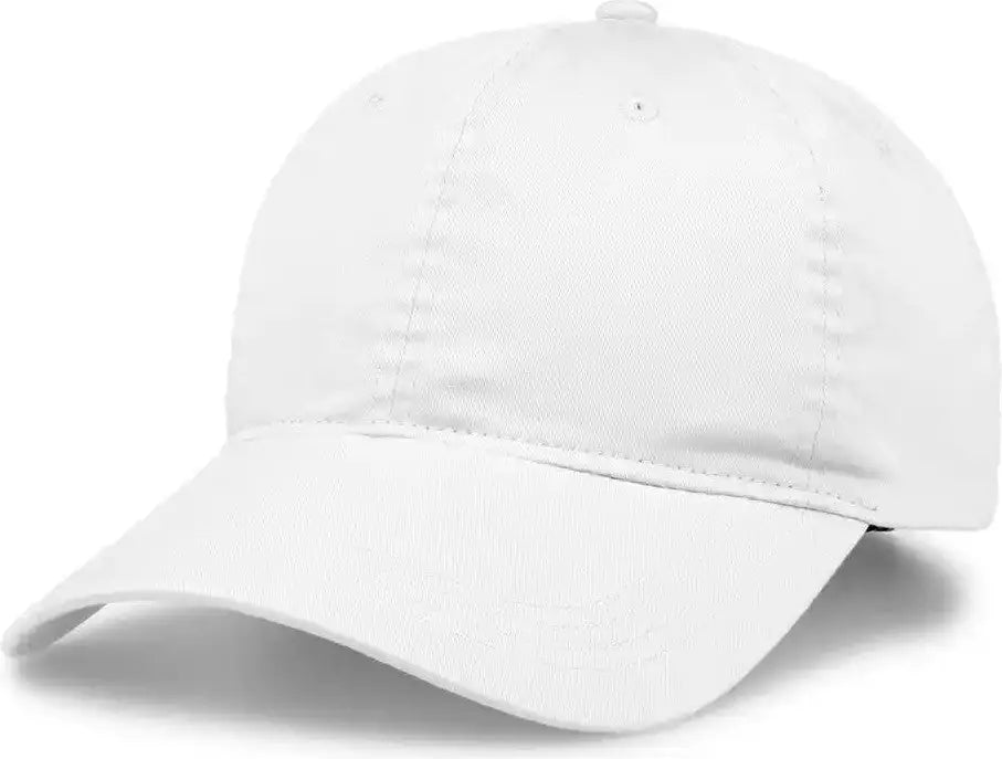 The Game Gb510 Ultralight Cotton Twill Cap - White - Royal / 6 7/8’’ - 7 5/8’’
