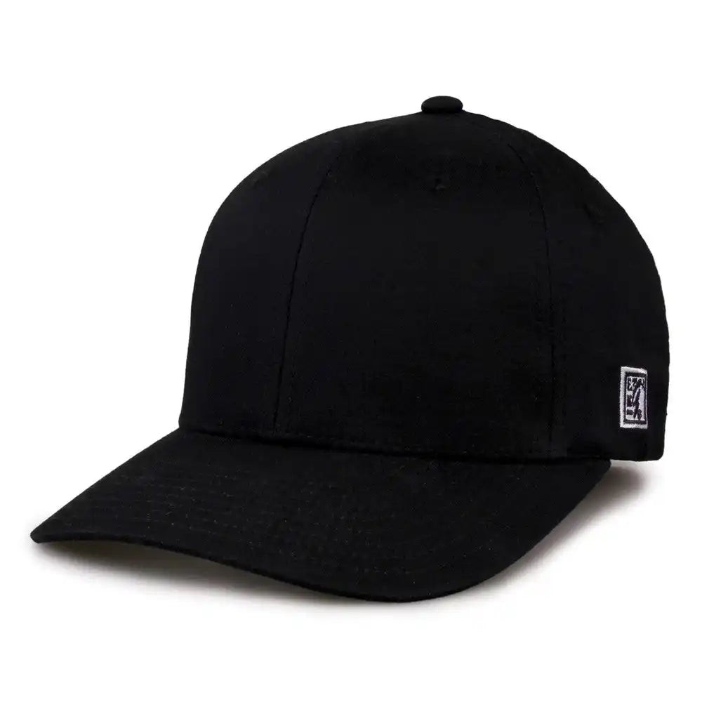 The Game Gb514 Tri Blend Stretch Fit Cap Black