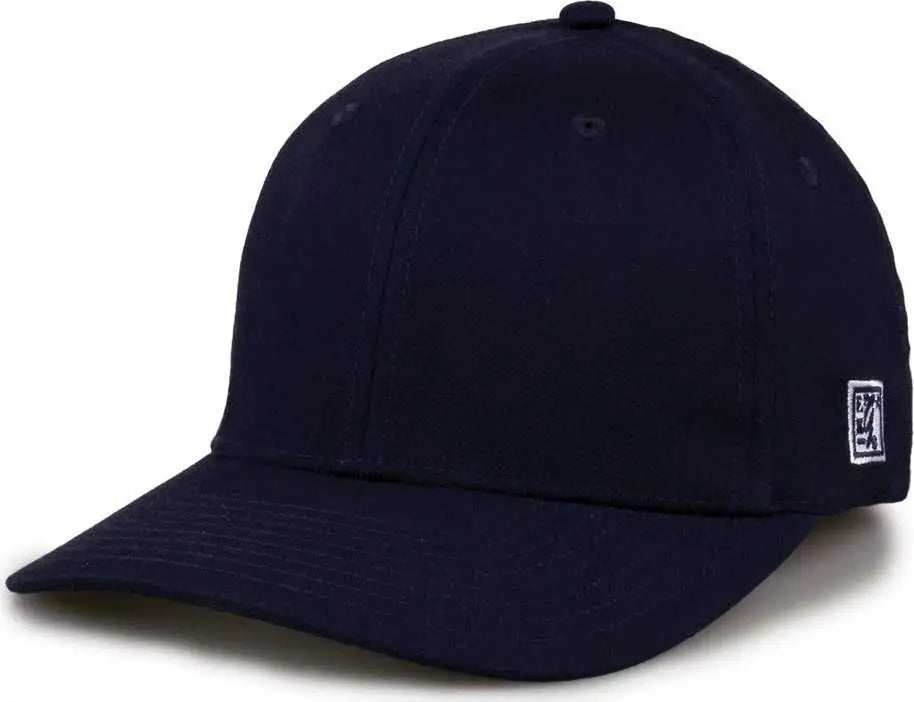 The Game Gb514 Tri Blend Stretch Fit Cap - Navy