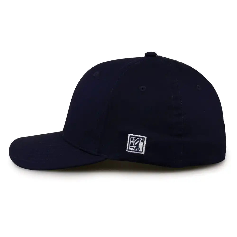 The Game Gb514 Tri Blend Stretch Fit Cap Navy