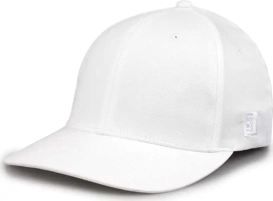 The Game Gb514 Tri Blend Stretch Fit Cap - White - 6 3/4’’ - 7 1/4’’
