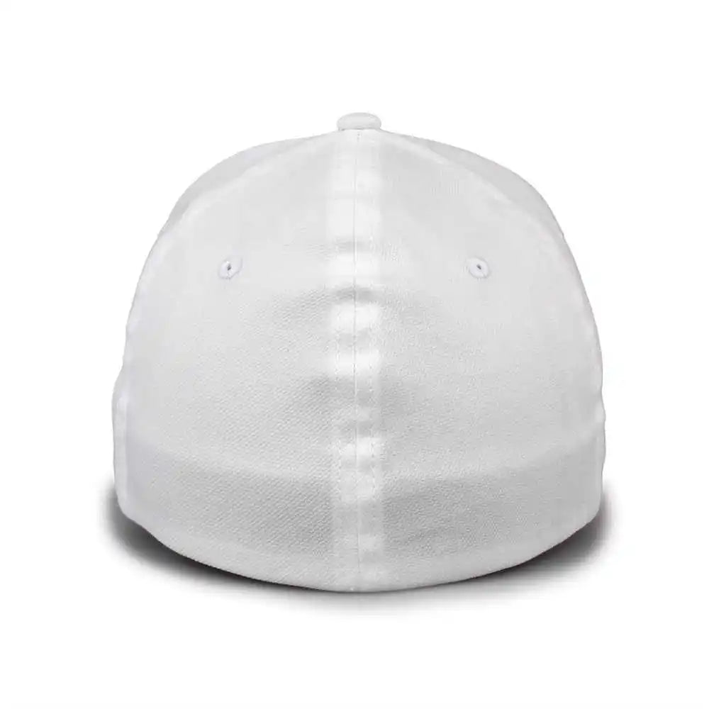 The Game Gb514 Tri Blend Stretch Fit Cap White