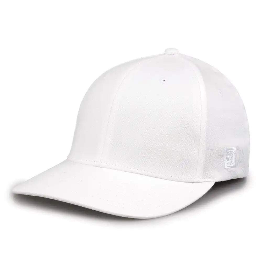 The Game Gb514 Tri Blend Stretch Fit Cap White