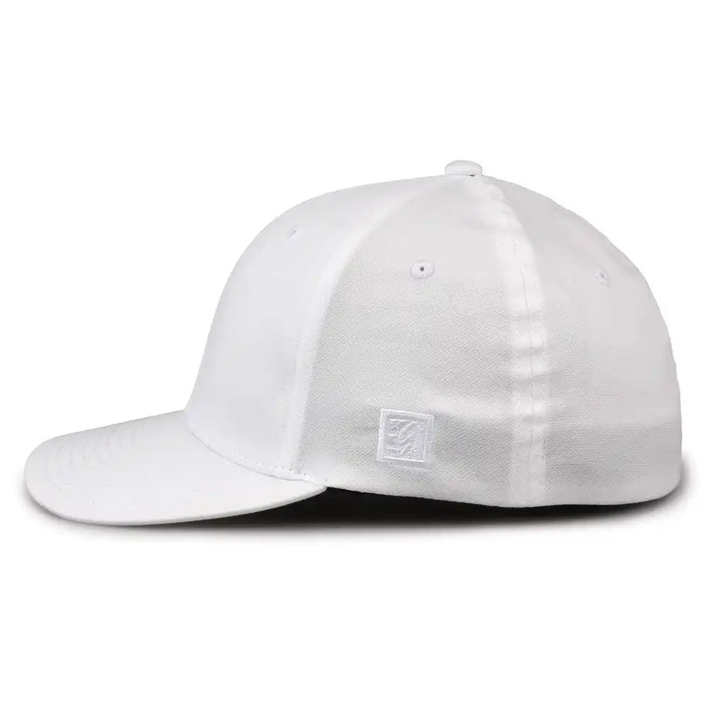 The Game Gb514 Tri Blend Stretch Fit Cap White