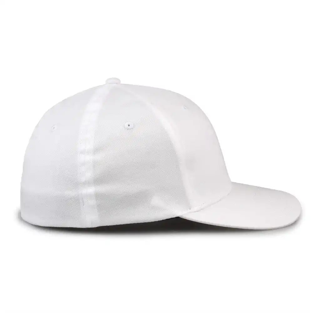 The Game Gb514 Tri Blend Stretch Fit Cap White