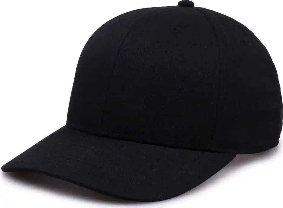 The Game Gb515 Twill Snapback Cap Black / 6 7/8’’ 7 5/8’’