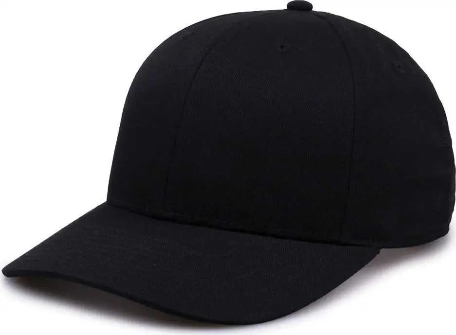 The Game Gb515 Twill Snapback Cap - Black - 6 7/8’’ - 7 5/8’’