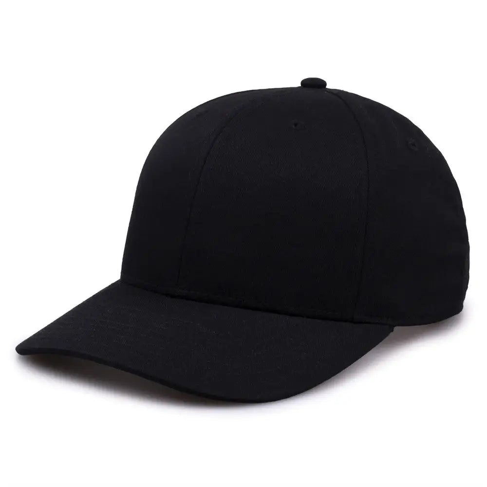 The Game Gb515 Twill Snapback Cap - Black - 6 7/8’’ - 7 5/8’’