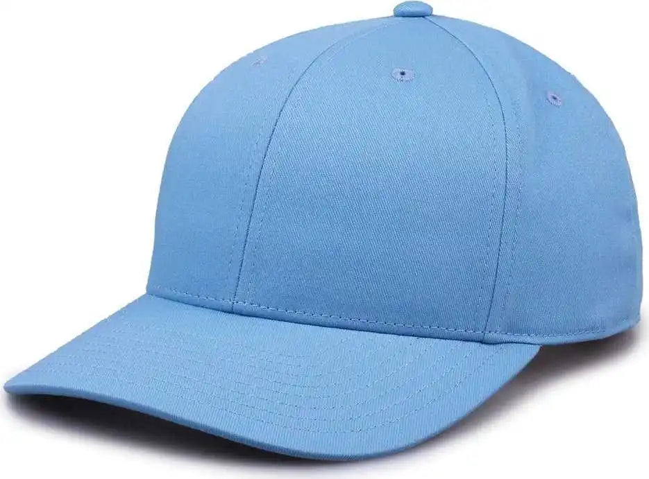 The Game Gb515 Twill Snapback Cap Columbia Blue / 6 7/8’’ 7 5/8’’