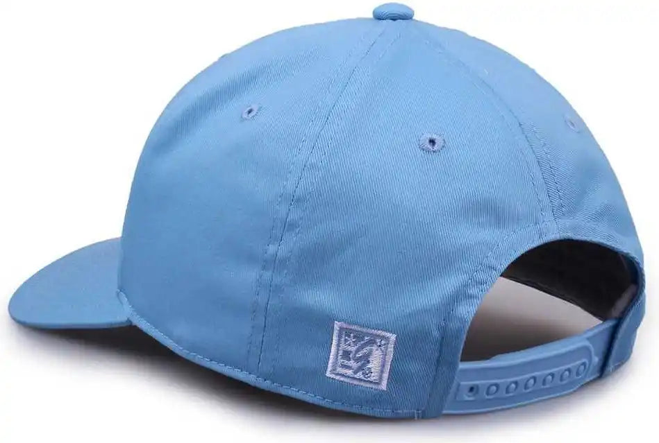 The Game Gb515 Twill Snapback Cap Columbia Blue / 6 7/8’’ 7 5/8’’