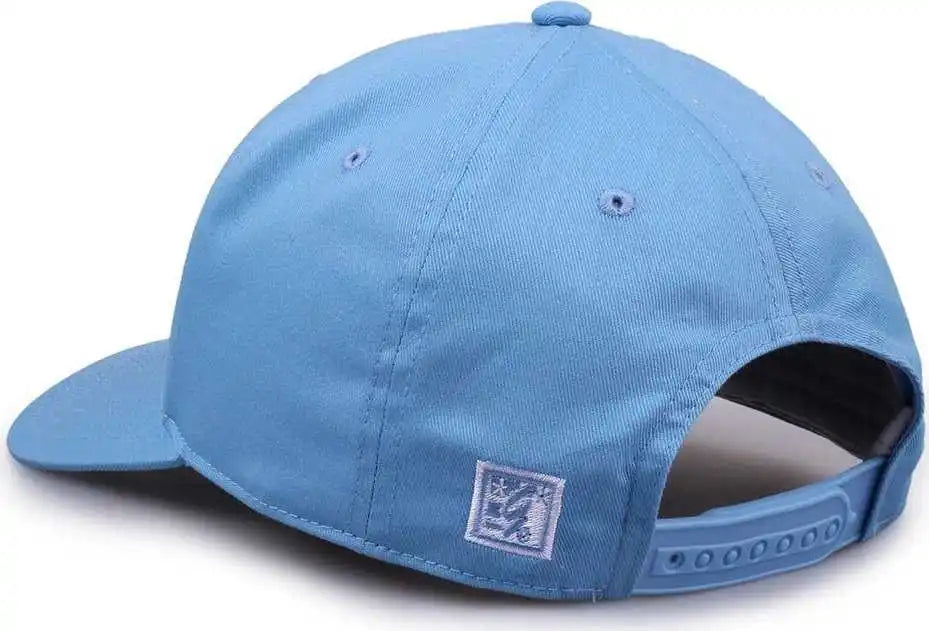 The Game Gb515 Twill Snapback Cap - Columbia Blue - 6 7/8’’ - 7 5/8’’