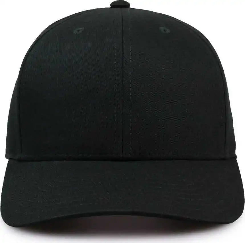 The Game Gb515 Twill Snapback Cap Dark Green Forest / 6 7/8’’ 7 5/8’’