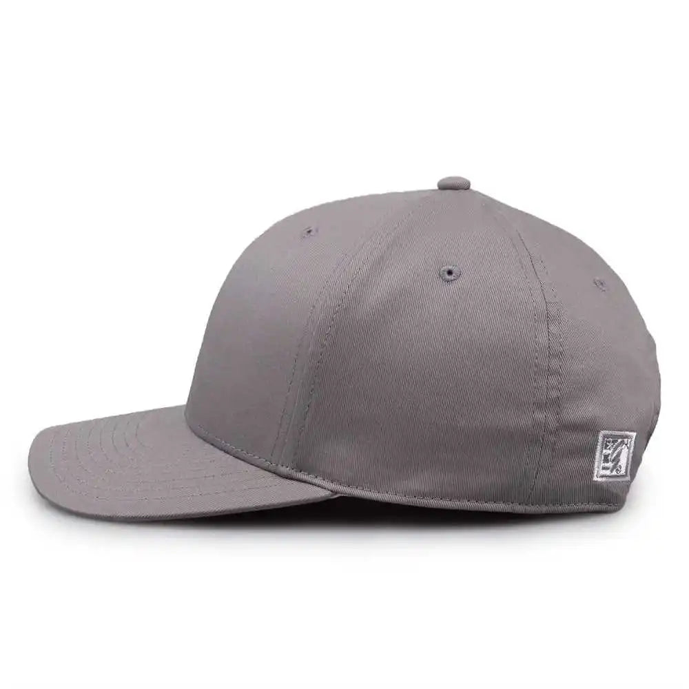 The Game Gb515 Twill Snapback Cap Gray / 6 7/8’’ 7 5/8’’