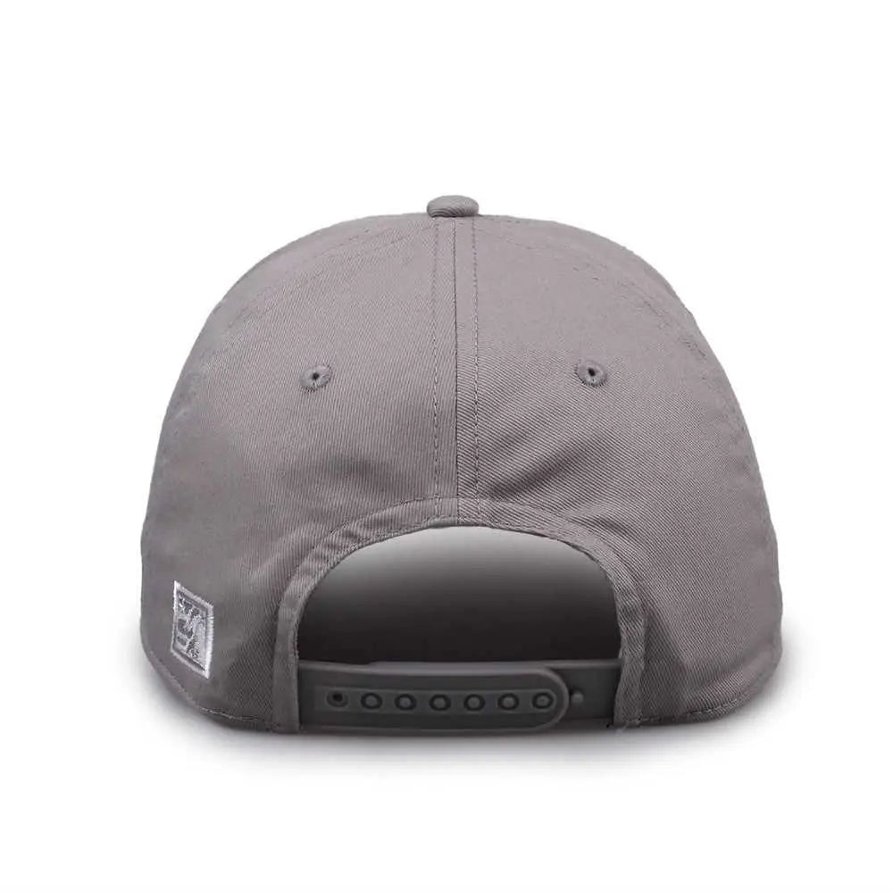 The Game Gb515 Twill Snapback Cap - Gray - 6 7/8’’ - 7 5/8’’