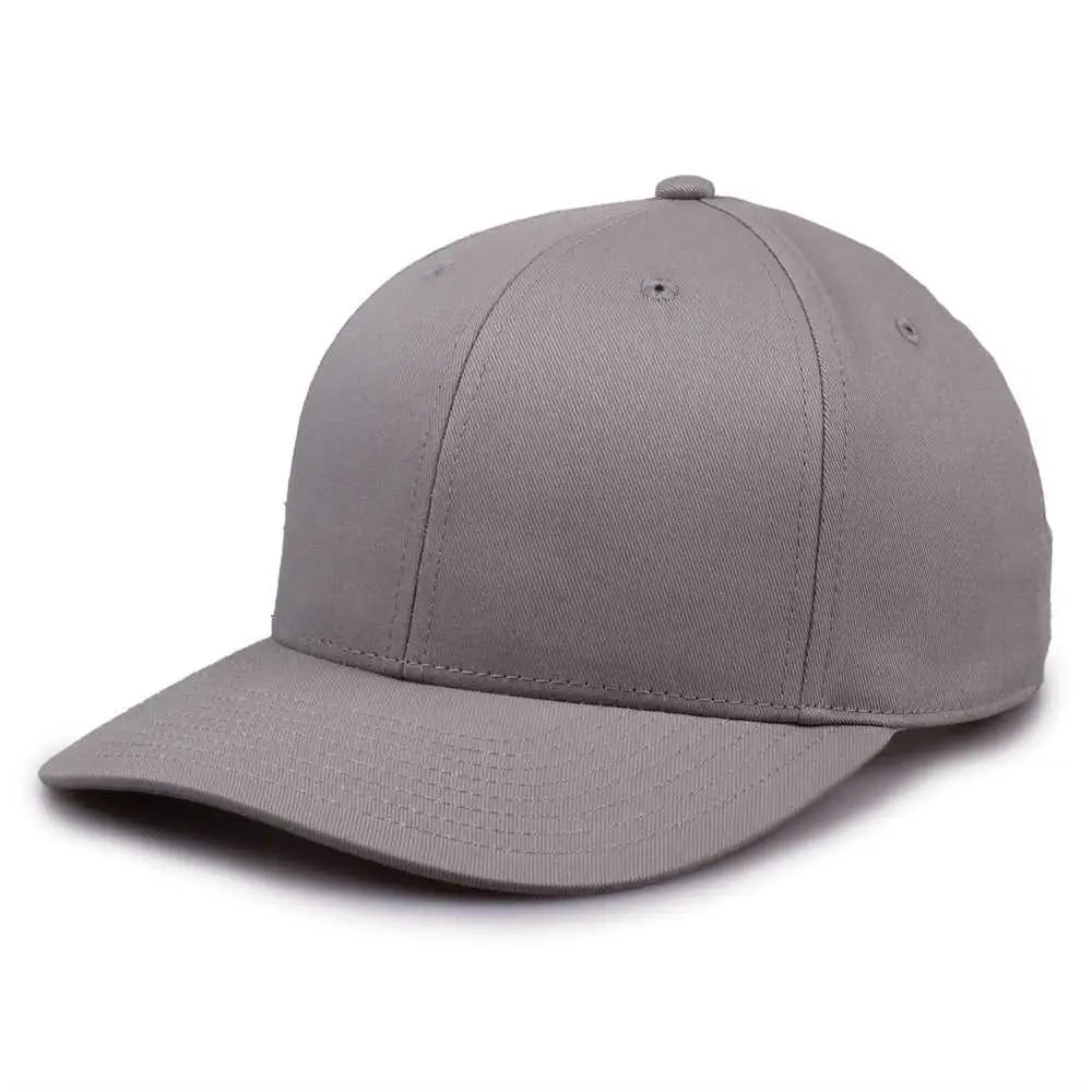 The Game Gb515 Twill Snapback Cap - Gray - 6 7/8’’ - 7 5/8’’