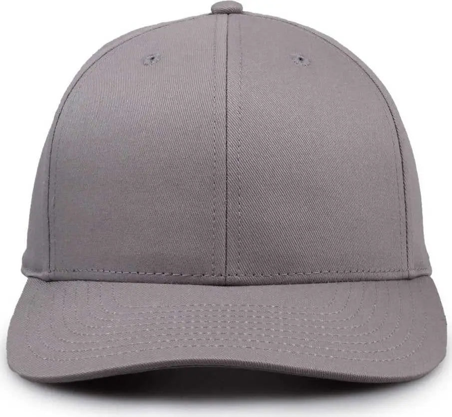 The Game Gb515 Twill Snapback Cap - Gray - 6 7/8’’ - 7 5/8’’