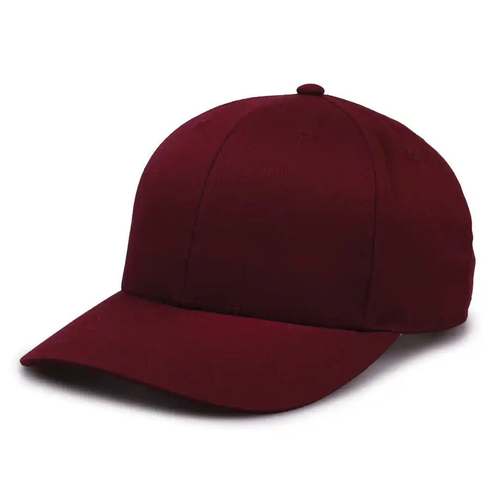 The Game Gb515 Twill Snapback Cap Maroon / 6 7/8’’ 7 5/8’’